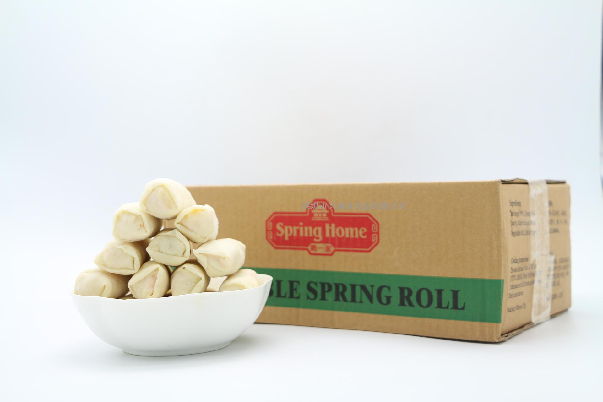 新加坡進(jìn)口*家蔬菜春卷 炸春卷急凍油炸小吃SPRING ROLL