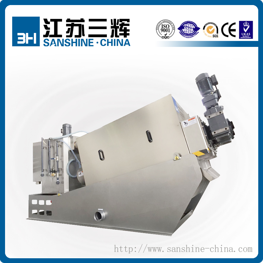 疊螺機工作原理 污泥脫水機價格 疊螺式污泥脫水機廠家
