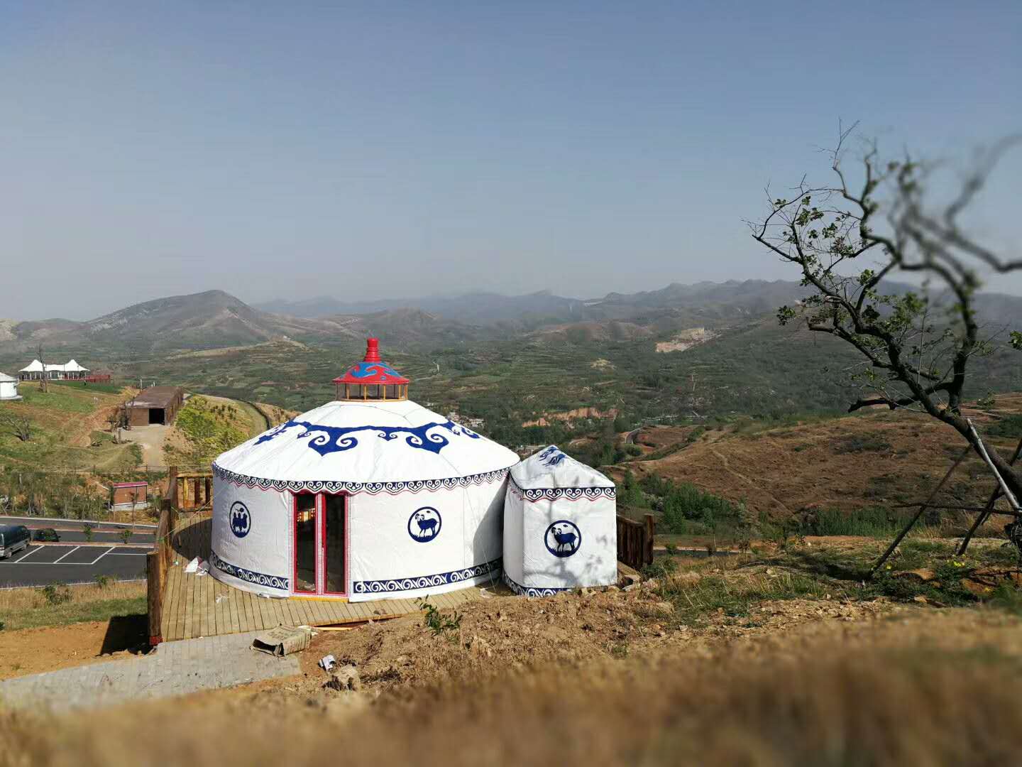 廠家直銷農(nóng)家樂蒙古包 燒烤蒙古包 規(guī)格可定制