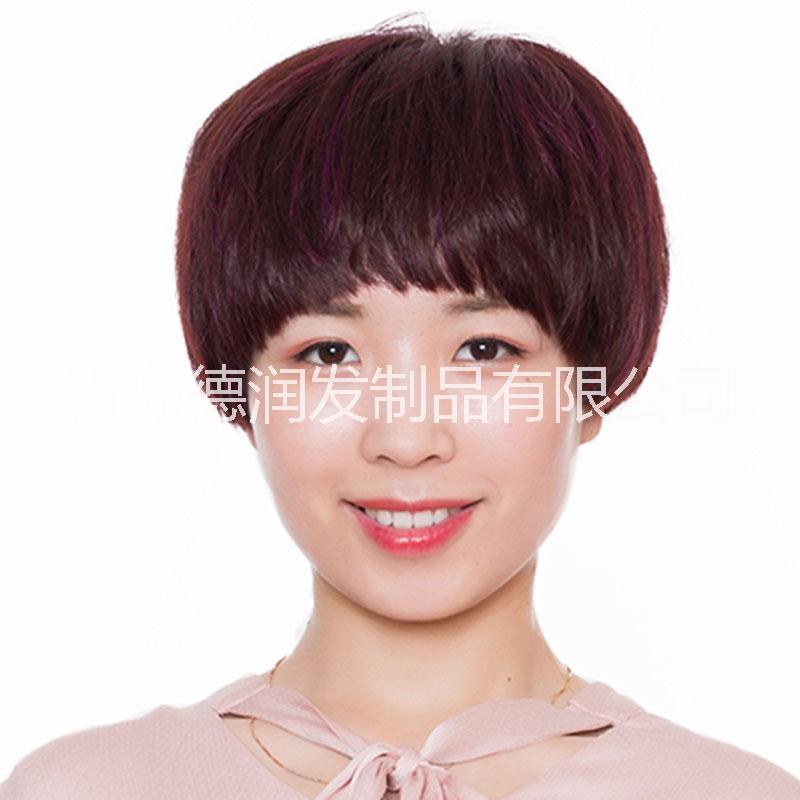 德潤假發(fā) 中老年 遞針 真人發(fā) 真人發(fā)假發(fā) 逼真