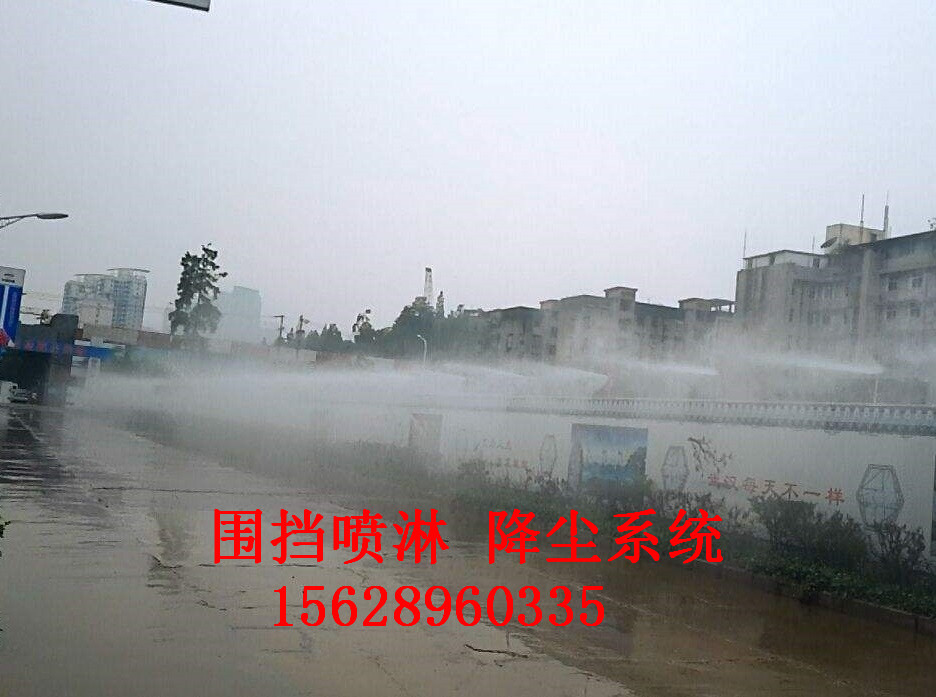 山東省建筑工地圍擋噴淋濟(jì)南廠家上門安裝