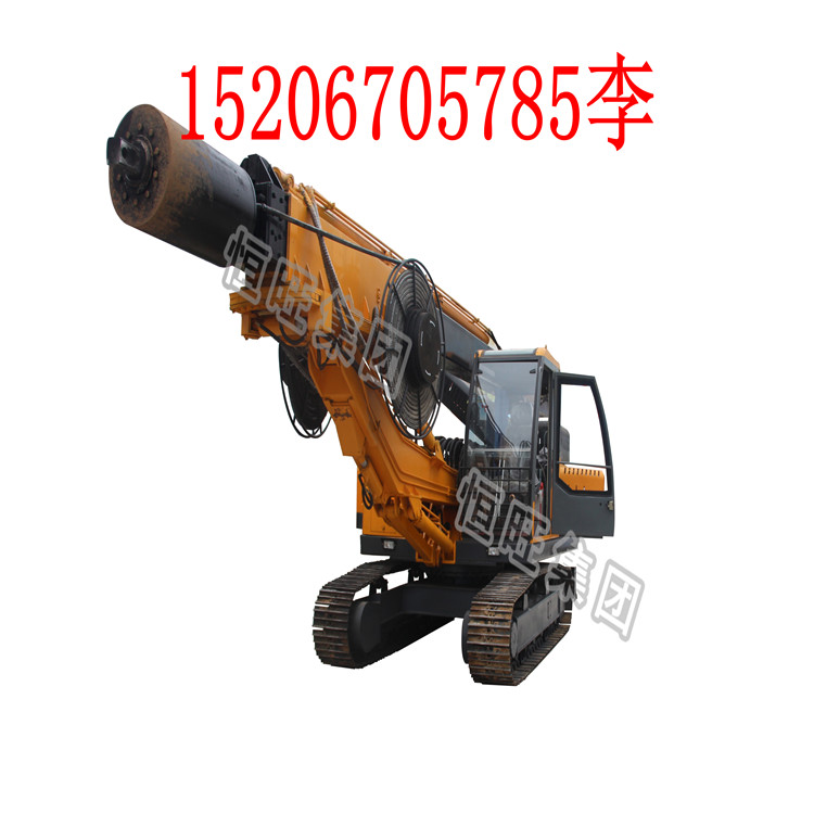 恒旺履帶式旋挖鉆機(jī)小型旋挖機(jī)廠家*大孔徑打樁機(jī)