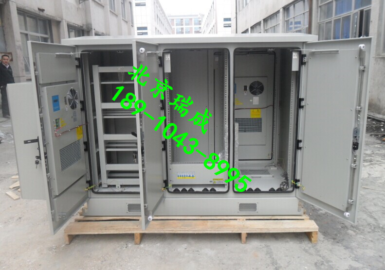 現(xiàn)貨廠家直銷19英寸室外機(jī)柜室外一體化兩艙體機(jī)柜室外機(jī)柜
