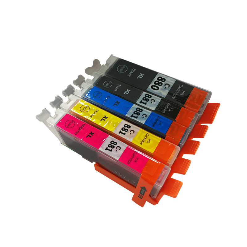 夢翔適用佳能PGI-880BKXL CLI-881墨盒TS8180 TS9180 TR8580體機墨盒 880 881