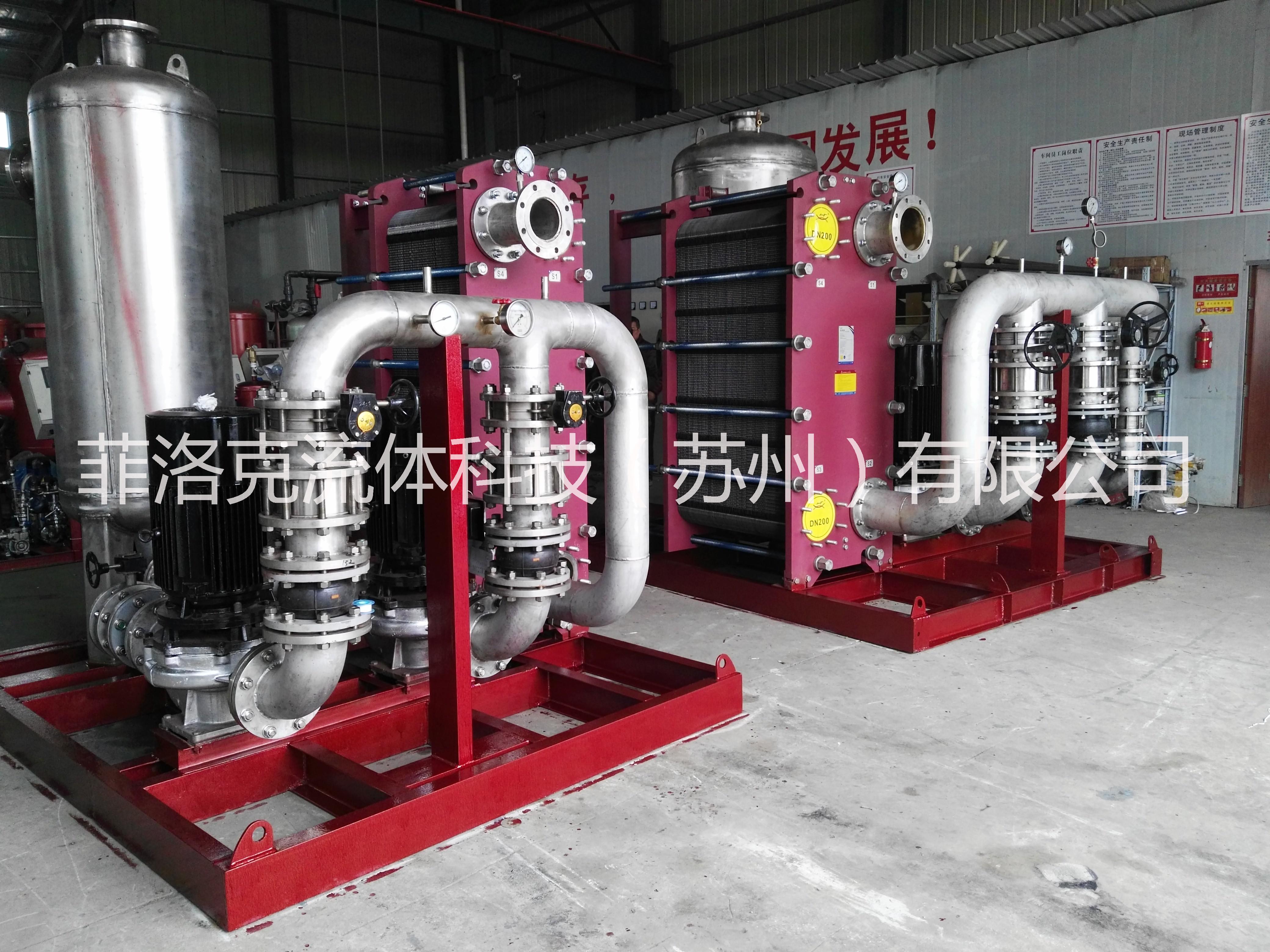 不銹鋼板式換熱器 換熱器廠家 傳熱設(shè)備 水水板式換熱機(jī)組廠家