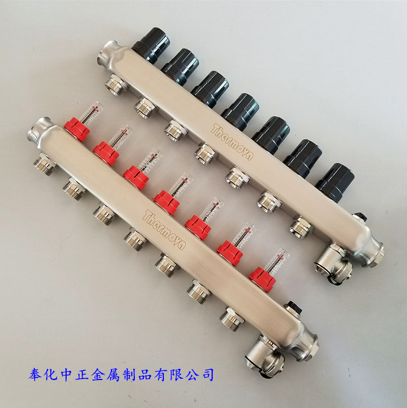 分集水器，地暖分水器，可視流量計(jì)地暖分水器，南方地暖分水器 分水器 地暖分水器  分集水器 地暖分水器