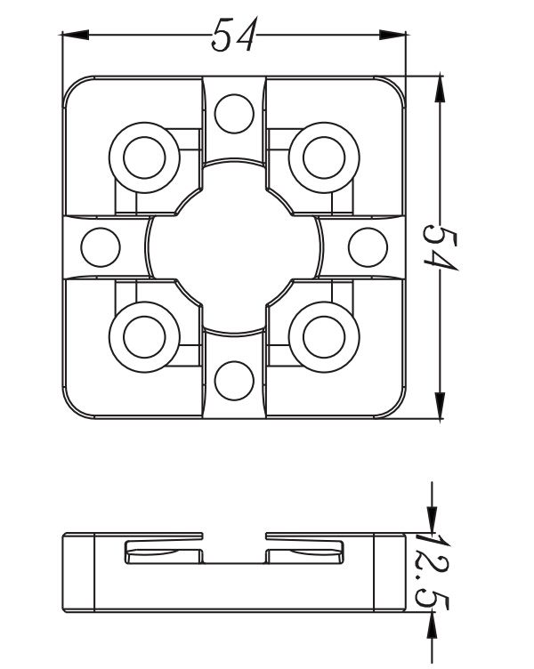 不銹鋼定位片3M定位片廠(chǎng)家零位基準(zhǔn)座  System3M不銹鋼定位片