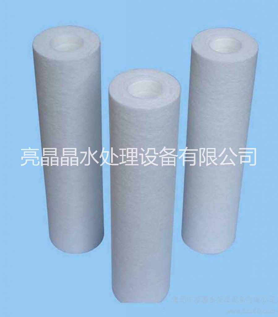 10寸凈水器濾芯  河南亮晶晶 PP熔噴濾芯 純水機凈水器PP棉過濾芯  *促銷