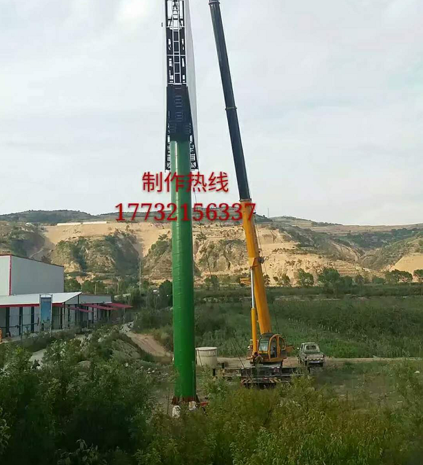 陜西高速公路招商廣告牌  雙面夾角戶外廣告牌  擎天柱廣告塔制作