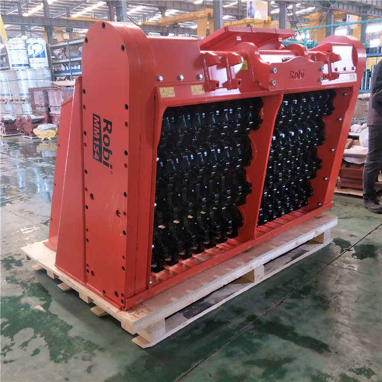 多功能混合破碎篩  多功能混合破碎篩 土壤篩分破碎鏟