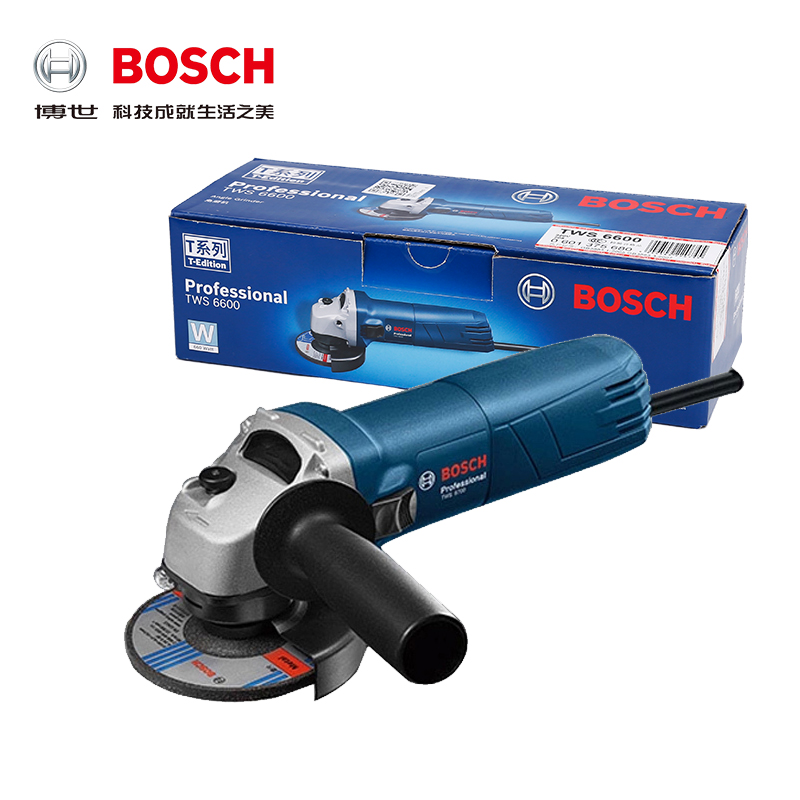 博世角磨機(jī)TWS6600 4寸切割打磨拋光機(jī)100M電動工具批發(fā)金屬研磨