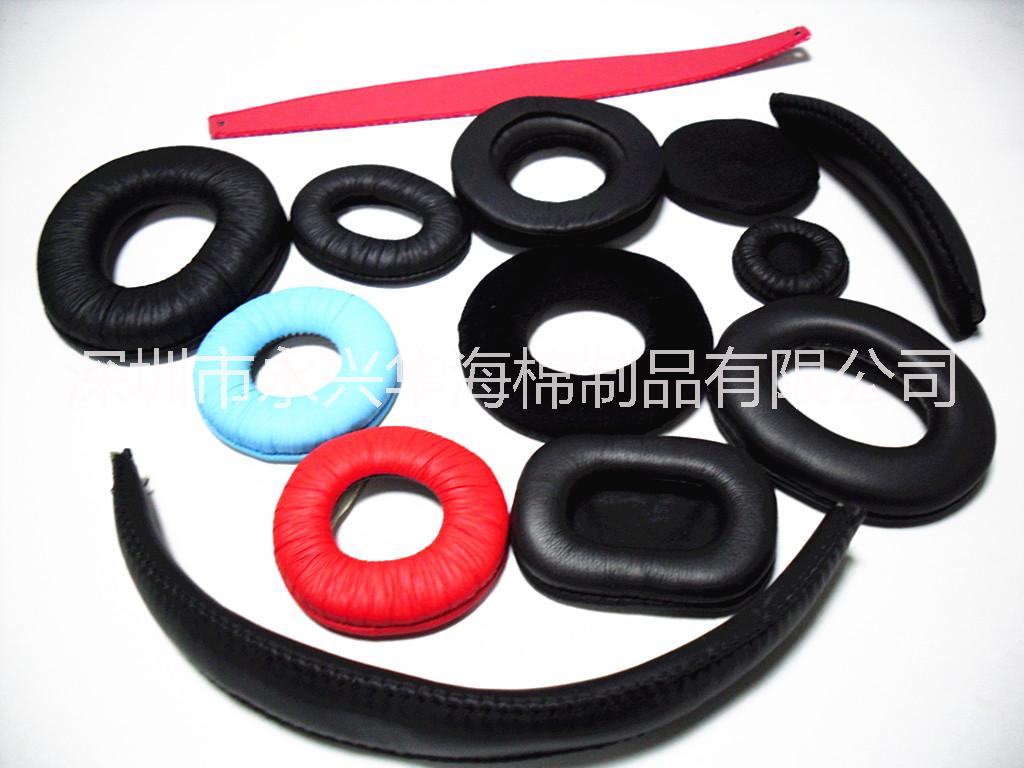 供應(yīng)耳機(jī)皮耳套 耳機(jī)皮耳套，皮護(hù)套