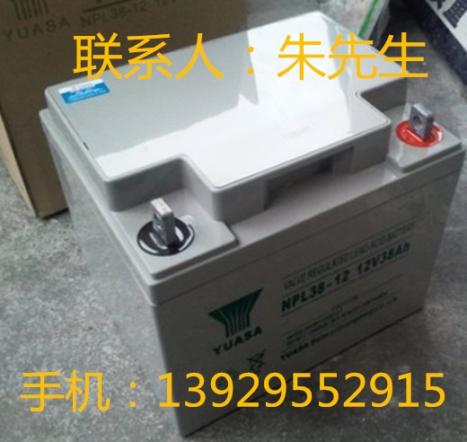 YUASA蓄電池 NPL38-12 12V38A免維護電池直流屏UPS電池