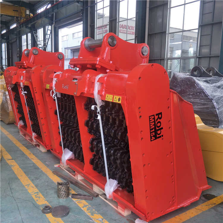 多功能混合破碎篩  多功能混合破碎篩 土壤篩分破碎鏟