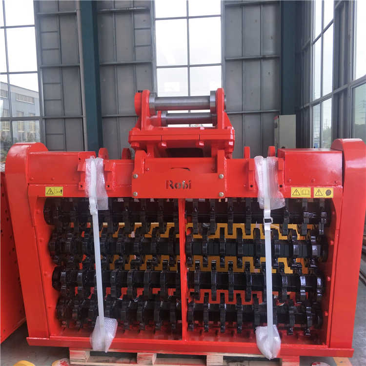 多功能混合破碎篩  多功能混合破碎篩 土壤篩分破碎鏟