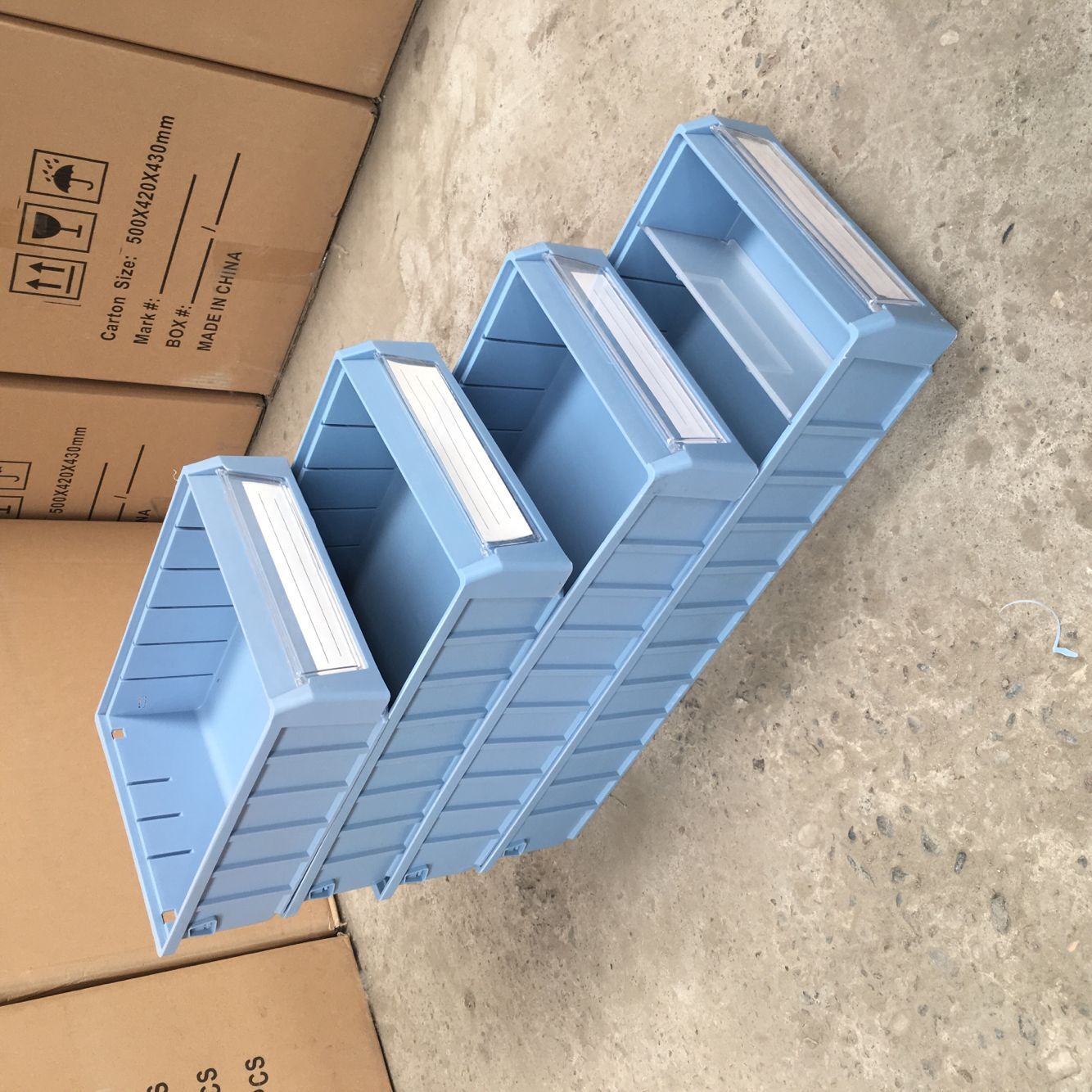 分隔式零件盒 庫房*零件盒 工廠物料盒 汽修店工具盒 塑料盒