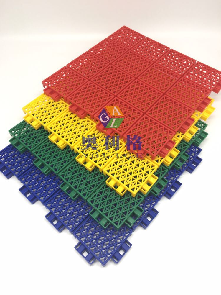 籃球場*雙層菱形懸浮拼裝地板