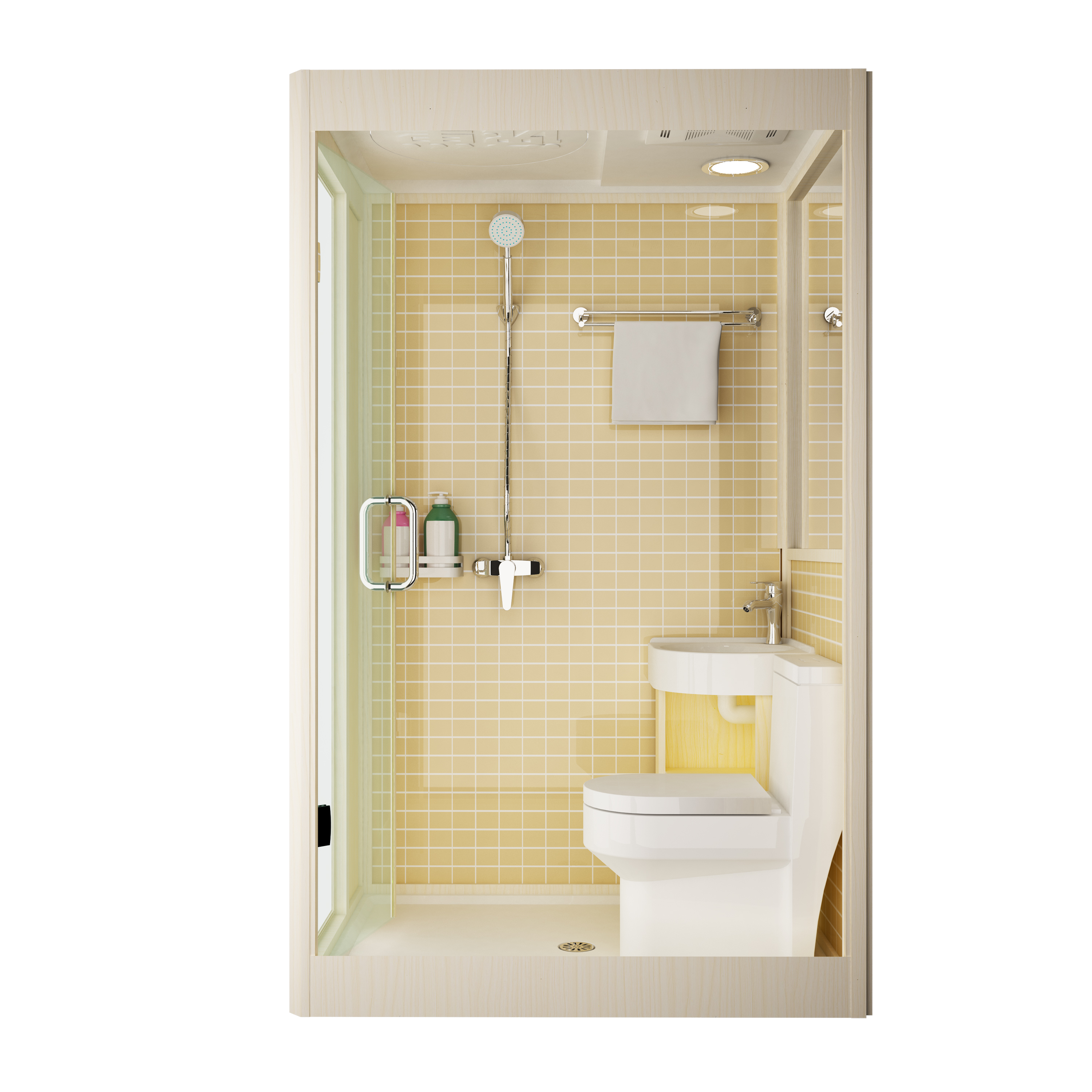 供應(yīng)整體衛(wèi)生間整體浴室量身定做 逸巢整體衛(wèi)生間整體浴室生產(chǎn)廠家