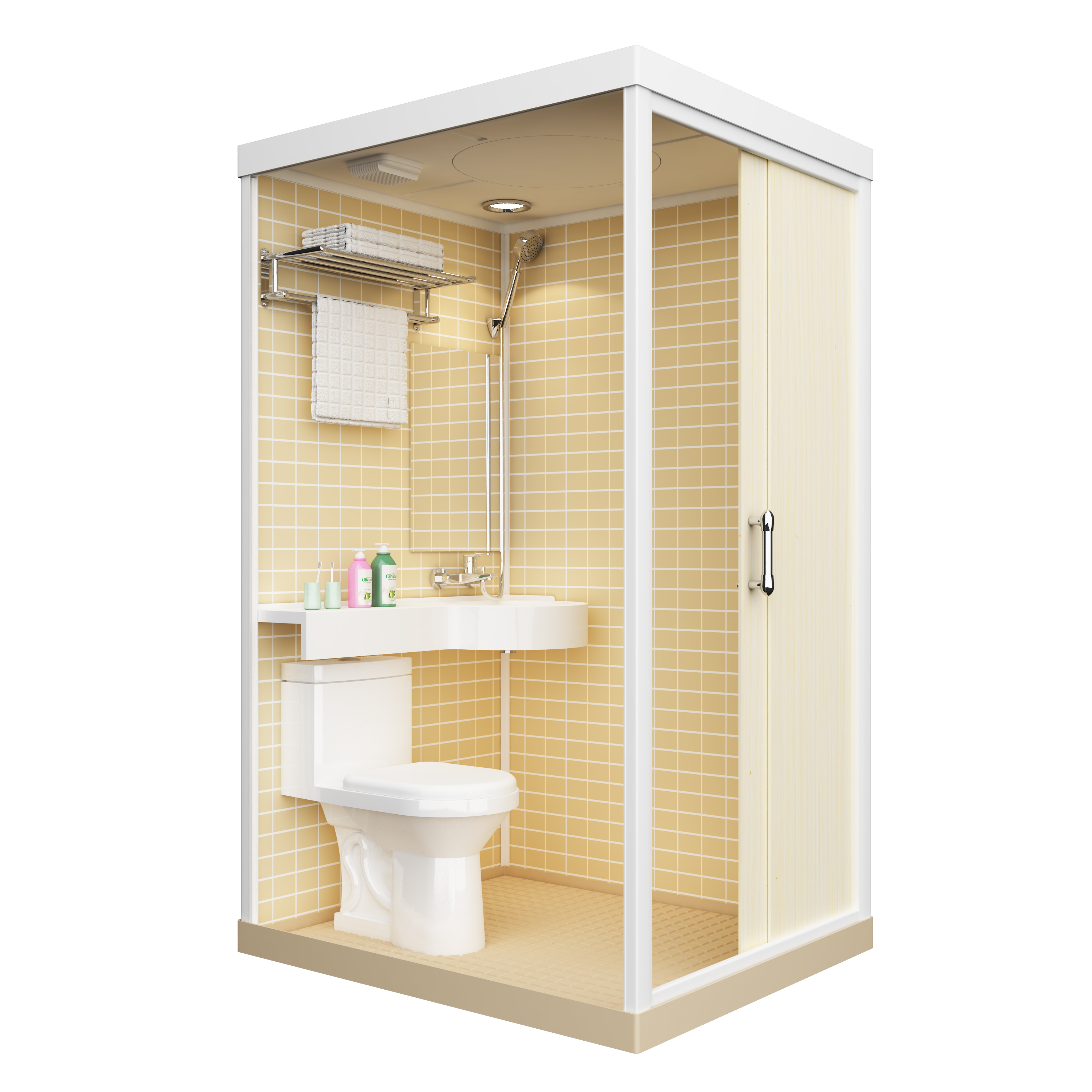 供應(yīng)秦皇島逸巢整體衛(wèi)生間整體浴室定做整體浴室