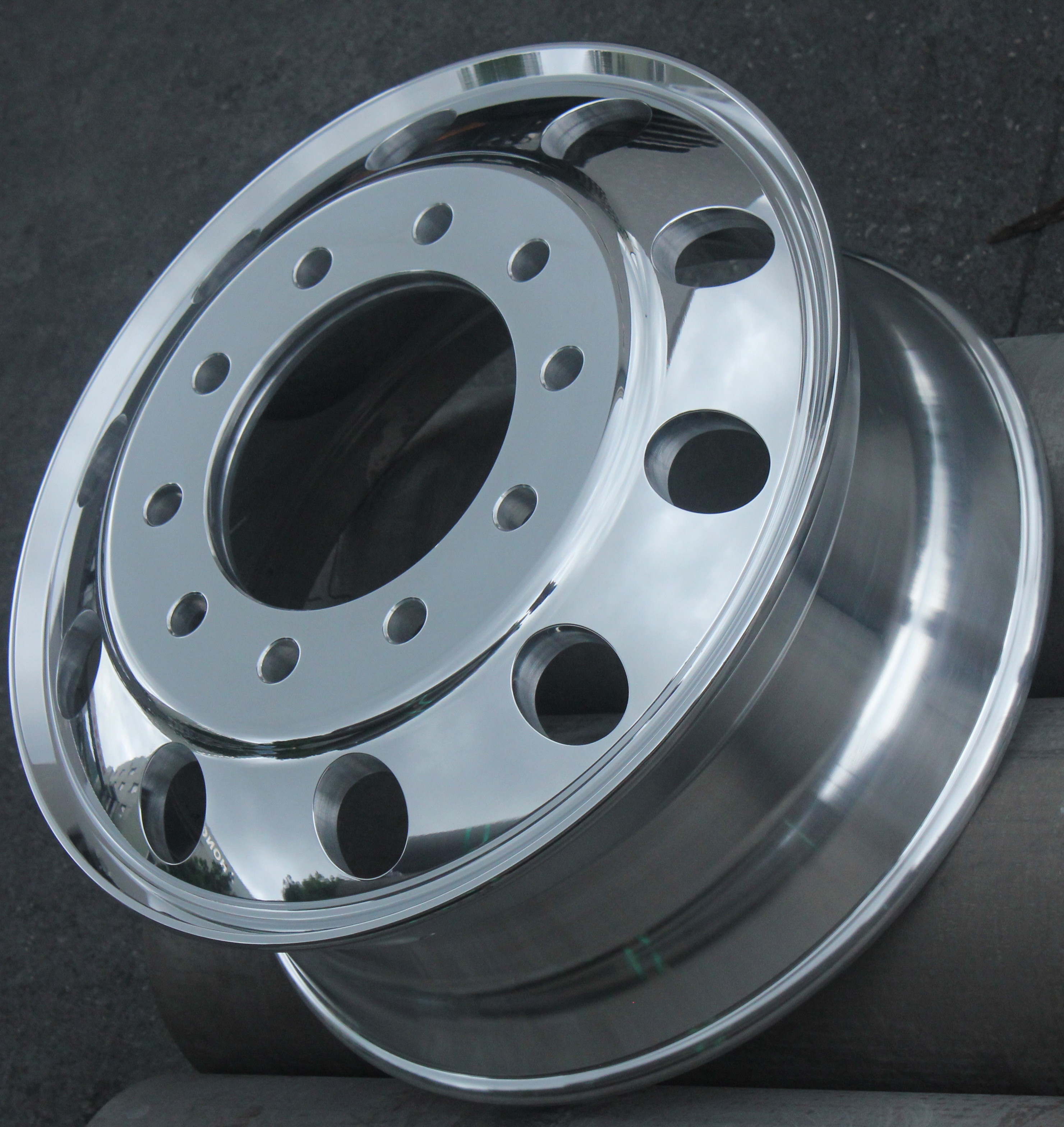 鋁合金鍛造輪轂卡車輕量化鋁合金輪 東莞鍛造輪轂卡車輕量化鋁合金輪