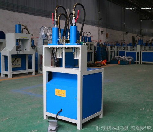 廠家直銷液壓沖孔機不銹鋼沖孔機鋁合金防盜網護欄方管打孔機