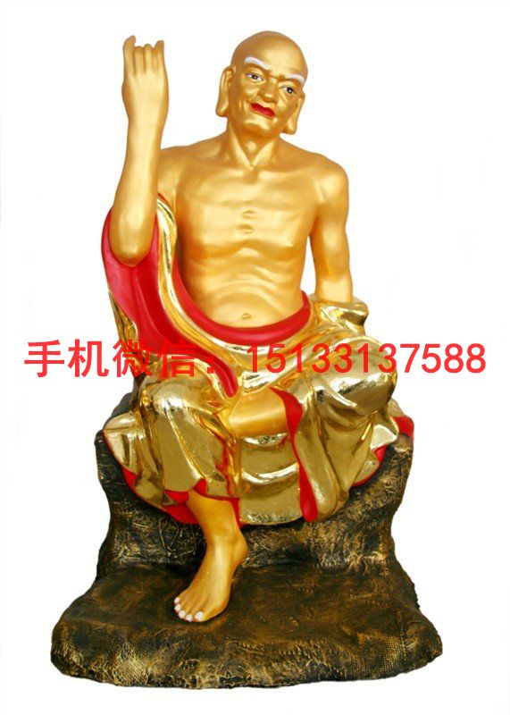 坐像十八羅漢佛像 十八羅漢佛像