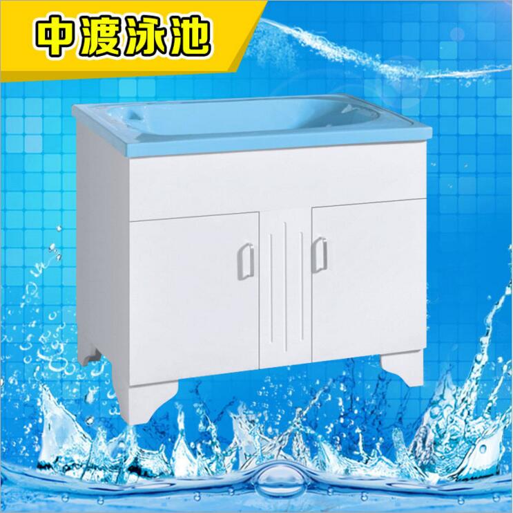 廠家直銷亞克力帶柜嬰兒洗澡盆 長(zhǎng)方形儲(chǔ)物柜洗澡盆 多色嬰兒澡盆 兒童澡盆