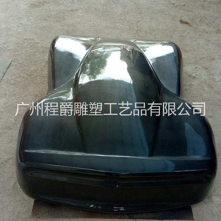 程爵雕塑廠家定做 玻璃鋼汽車外殼模型 仿真車模型跑車外殼雕塑商場展廳美陳擺件