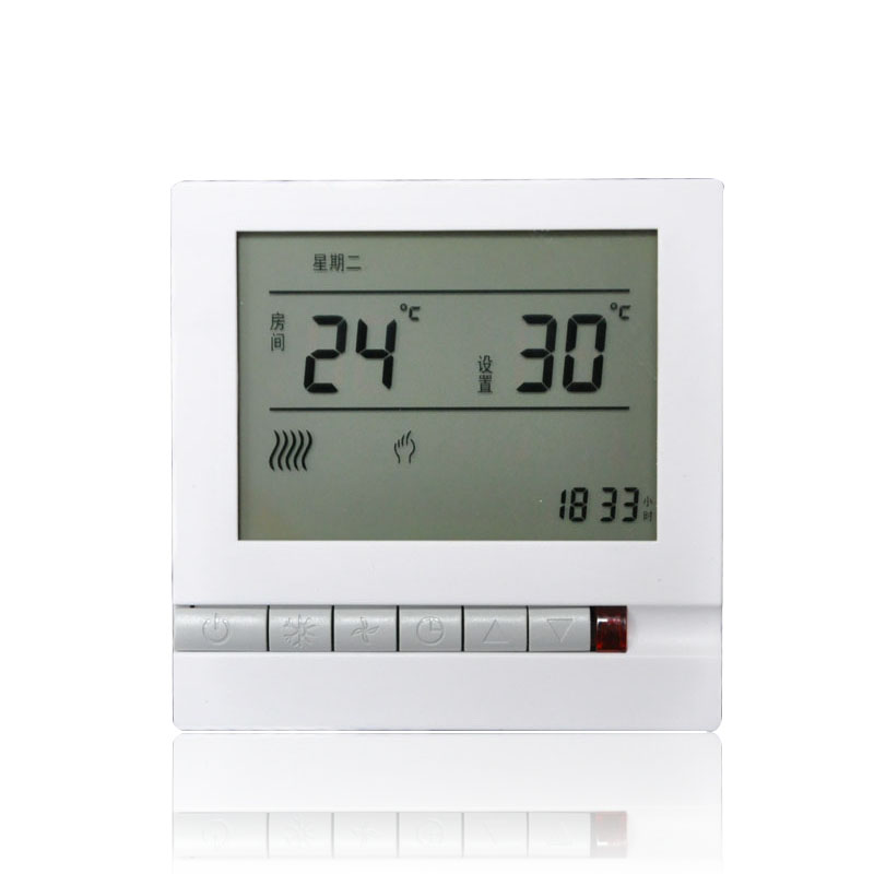 D805 電采暖液晶溫控器 D805電采暖液晶開關(guān)溫控器