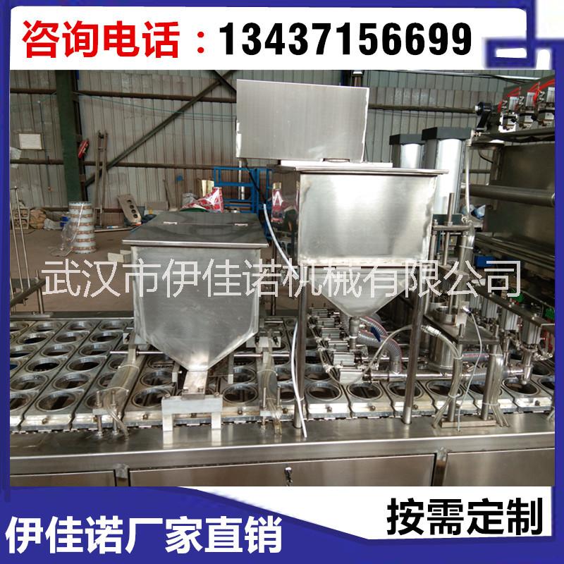 八寶粥自動(dòng)灌裝封口機(jī)全自動(dòng)杯裝稀飯灌裝封口設(shè)備