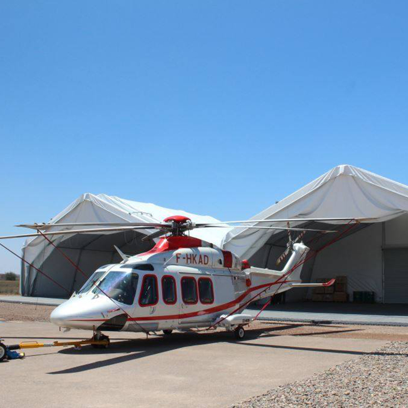 卡帕機(jī)庫(kù)帳篷可作為臨時(shí)機(jī)庫(kù)或*性機(jī)庫(kù)篷房 大型機(jī)庫(kù)倉(cāng)庫(kù)篷房