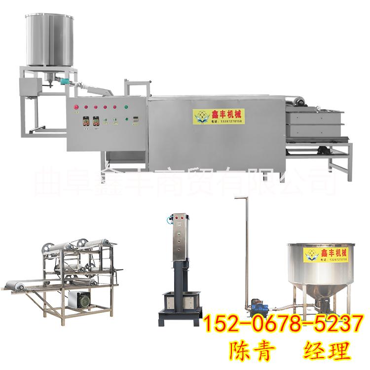 大型千張機(jī) 江西宜春千張機(jī)占地面積 千張機(jī)操作簡單 豆腐皮機(jī) 鑫豐 鑫豐機(jī)械