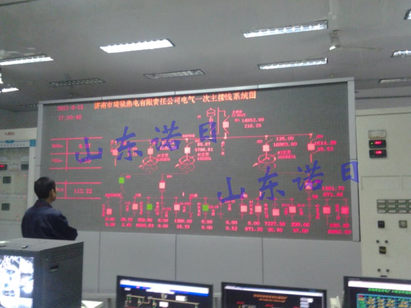 化工廠(chǎng)電廠(chǎng)DCS環(huán)保LED顯示