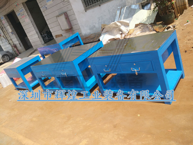 輝煌HH-049 重型虎鉗裝配鋼板工作臺 鉗工模具修模臺 維修檢測臺 實驗桌  石獅鉗工桌 永安虎鉗裝配臺