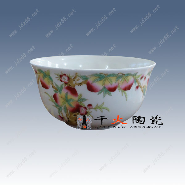 壽碗 景德鎮(zhèn)陶瓷壽碗定做廠家