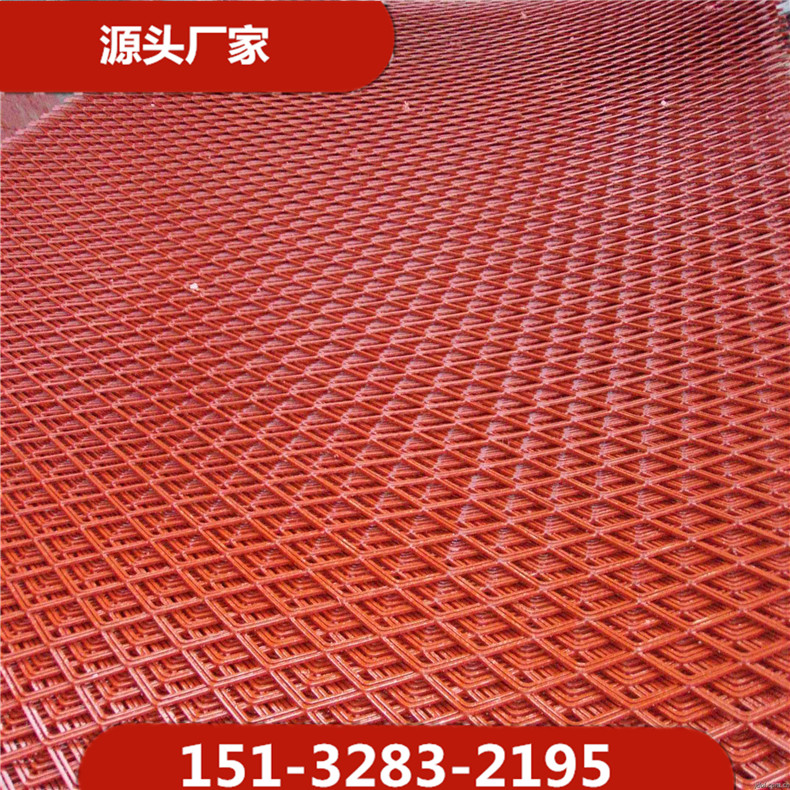 中泰小宋供應(yīng)優(yōu)質(zhì)護坡鋼板網(wǎng)菱形紅漆鋼板網(wǎng)