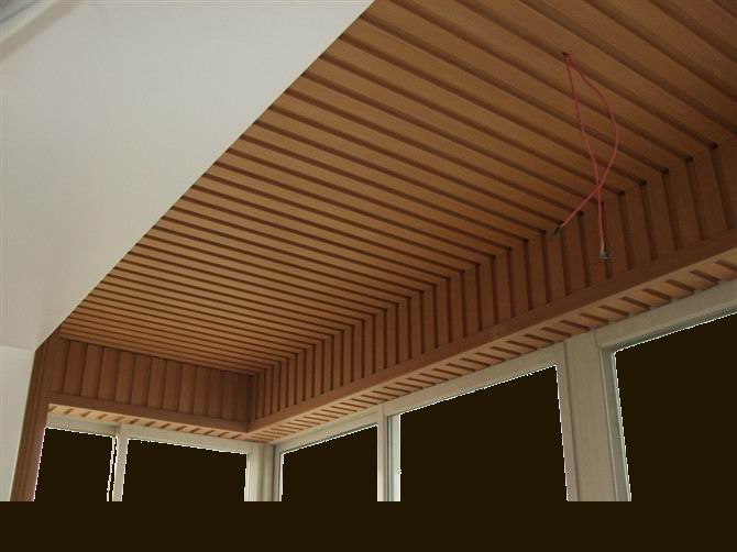 陽臺(tái)吊頂  生態(tài)木 炭燒板