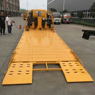 供應(yīng)清障車平板清障車平板一拖二