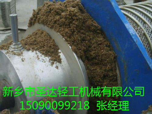 不銹鋼制造餐廚垃圾螺旋擠干機菜市場垃圾螺旋壓榨機報價低