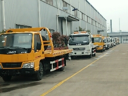 新五十鈴清障車 江鈴五十鈴平板清障車