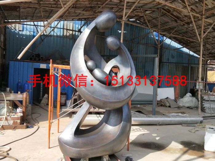 人物抽象銅雕塑擺件 公園銅雕塑