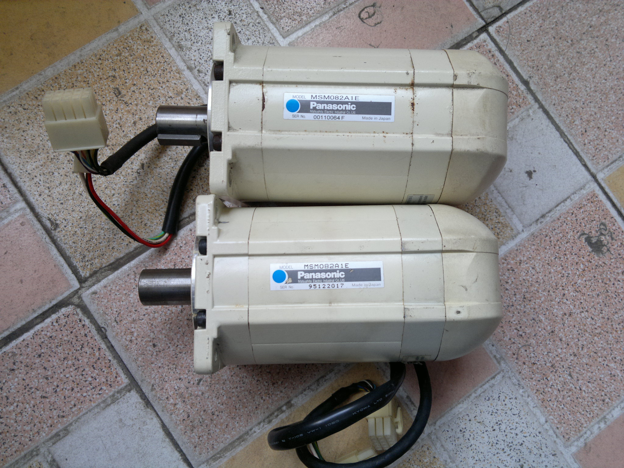 Panasonnic馬達維修，MSMA042A1E故障，MSMA042A1F修理，馬達卡死修理