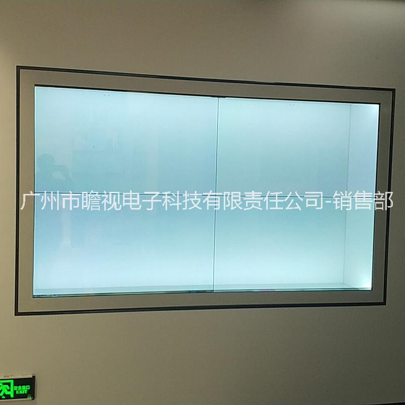 透明屏拼接超窄邊透明液晶顯示屏拼接櫥窗
