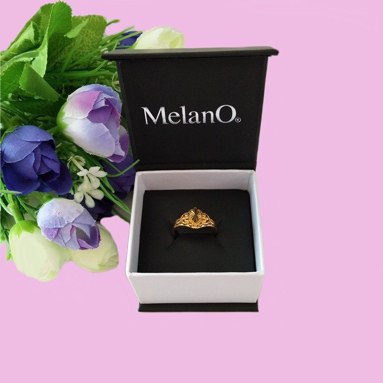 廠家直銷飾品戒指盒求婚結(jié)婚戒指盒特種紙折疊式首飾盒可定制