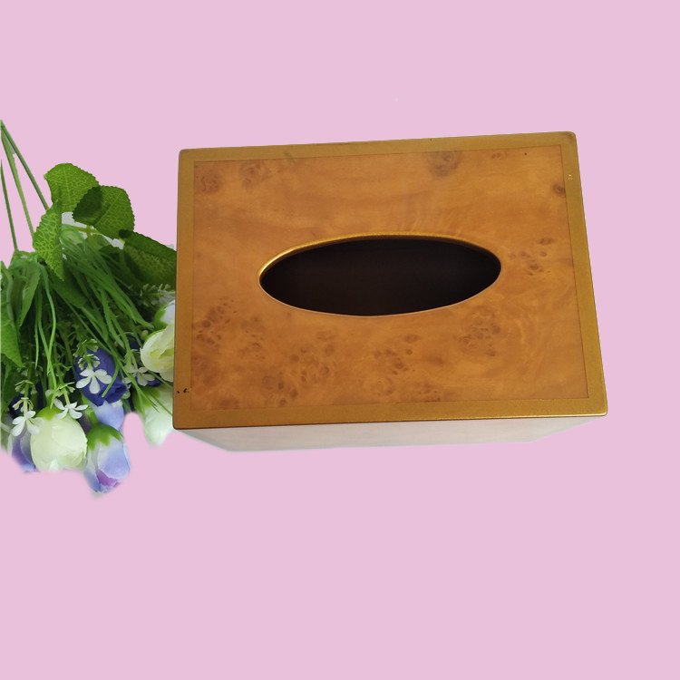 酒店飯店茶餐廳*餐巾紙盒現(xiàn)貨木質(zhì)紙巾盒客廳紙巾盒可雕刻logo可定制 抽紙盒