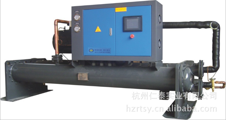 專業(yè)生產(chǎn)RTSW-60水冷螺桿冷凍機(jī) 低溫箱式冷凍機(jī)