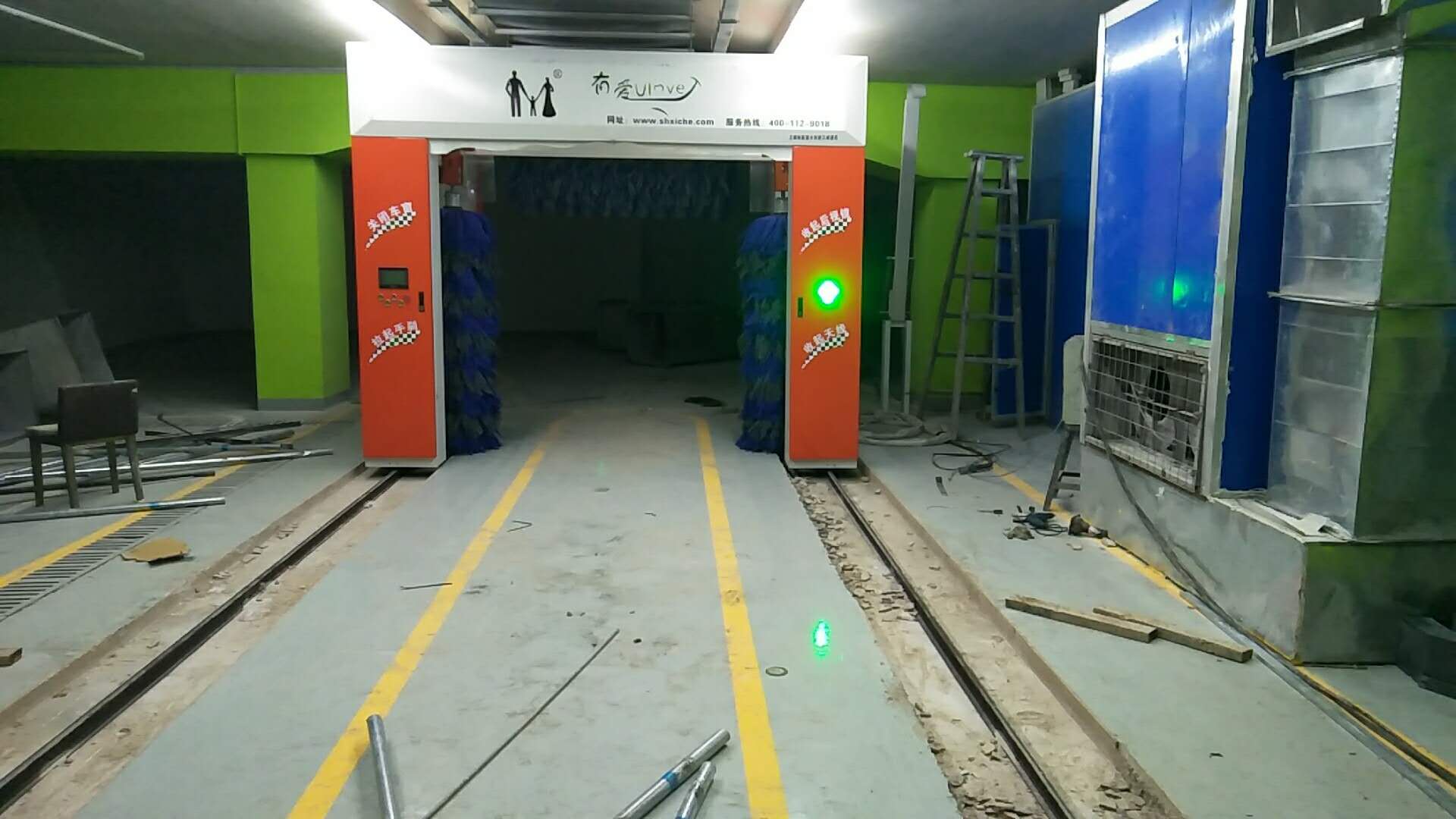 上海有愛Y-800款毛刷自動洗車機(jī) 新上線龍門無刷洗車機(jī) 送貨上門自動洗車機(jī)廠家