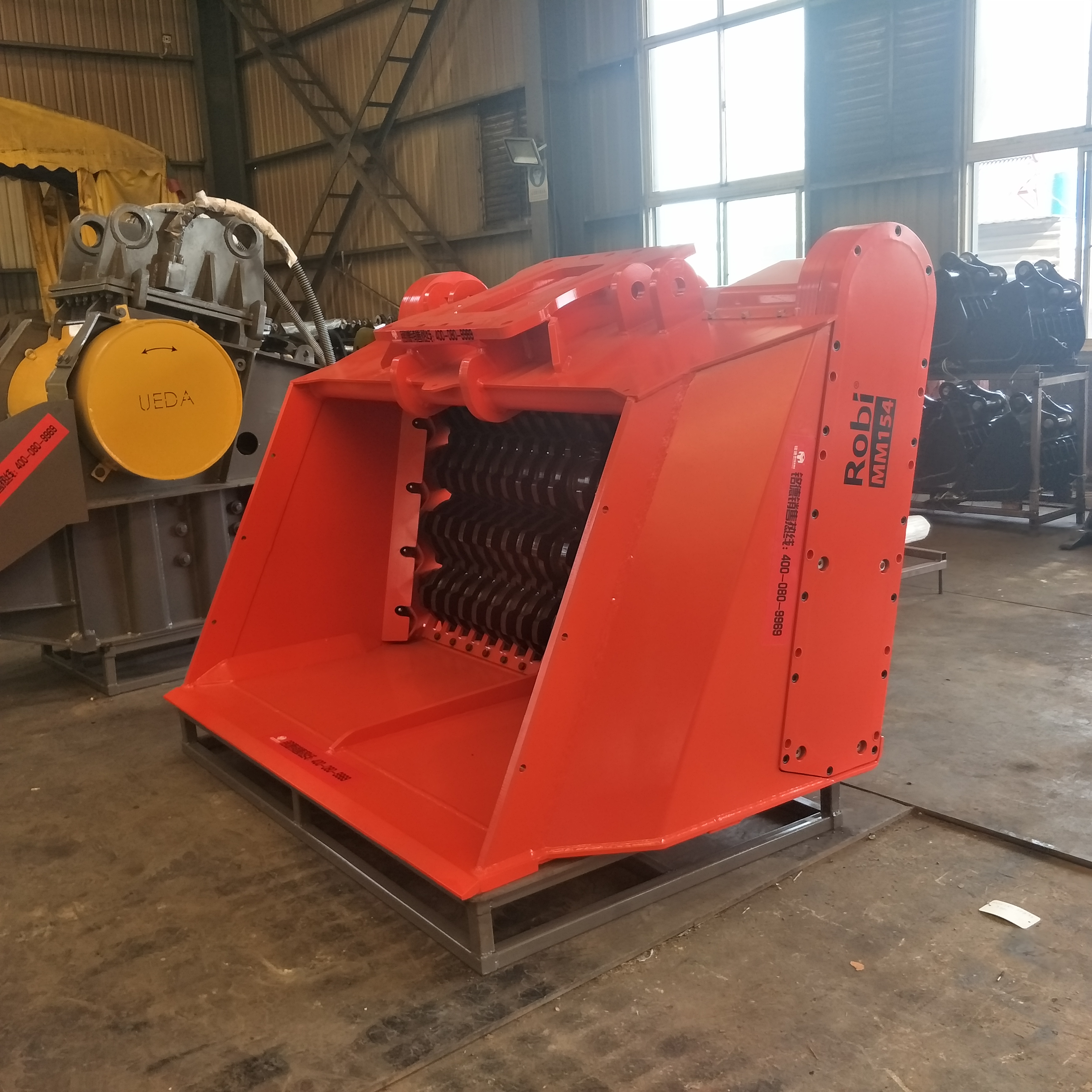 煤炭破碎鏟斗 煤炭破碎鏟斗龍工裝載機(jī)破碎篩分斗