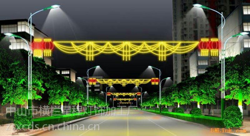 LED街景亮化過街燈價(jià)格  供應(yīng)LED街街道亮化景觀燈 供應(yīng)LED街道亮化景觀*燈具