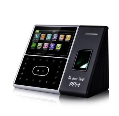 中控智慧iFace302人臉機(jī)指紋識(shí)別混合考勤機(jī) 帶門禁支持網(wǎng)絡(luò) 上門安裝